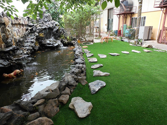 cỏ nhân tạo sân vườn đẹp