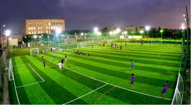 Sân bóng cỏ nhân tạo