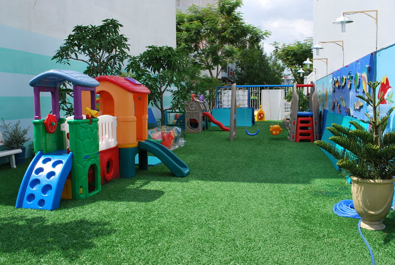 Cỏ nhân tạo sân chơi trẻ em