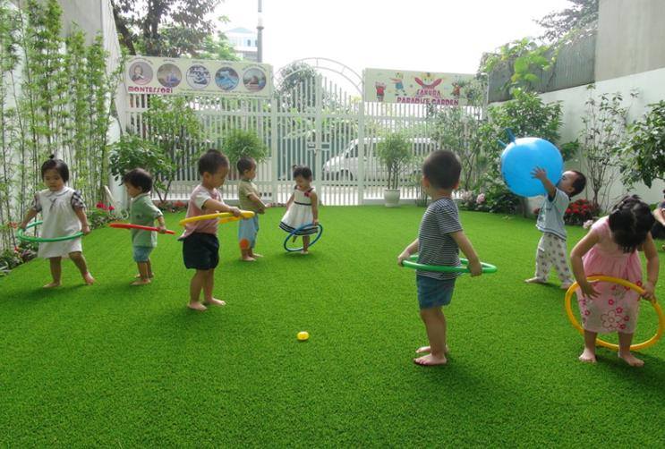Cỏ nhân tạo sân vườn là giải pháp cho không gian xanh – sạch – đẹp