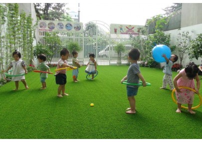 Cỏ nhân tạo sân vườn mẫu mới 01