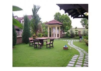 Cỏ nhân tạo sân vườn PTN08
