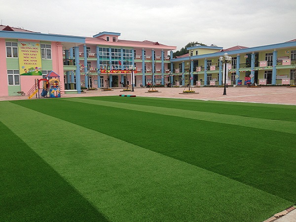 Cỏ nhân tạo sân chơi mầm non chất lượng cao