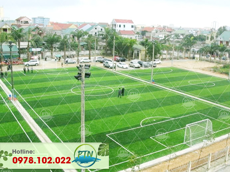 Sân bóng cỏ nhân tạo Viện Thuốc Phóng Thuốc Nổ-Đức Giang-Long Biên-Hà-Nội