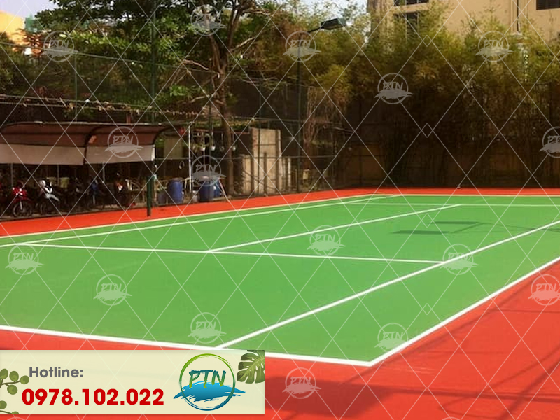 Thi công sân tennis Lilama tại Hà Đông