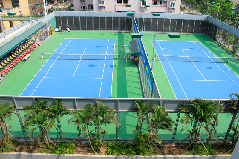 Dự án thi công sân tennis