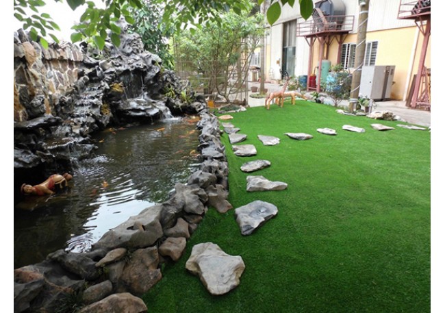 Tư vấn thi công sân vườn cỏ nhân tạo
