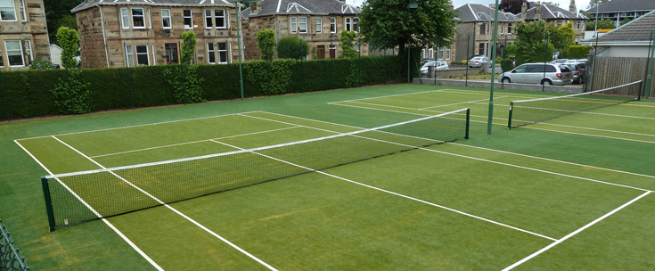 Cung cấp cỏ nhân tạo sân tennis
